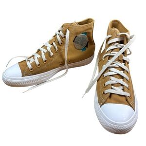 Converse Chuck Taylor All-Star Hi Sneaker Wheat Turbo Green Men’s 8/Women’s 10